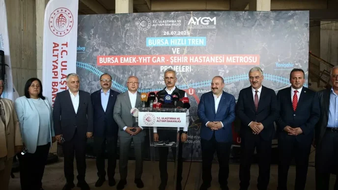 Bursa Hizli Tren Hatti 2026da Hizmete Acilacak
