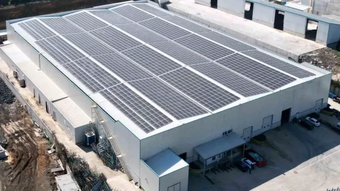 CW Enerji Duzcede 1215 kWp Gunes Enerji Santrali Kurdu