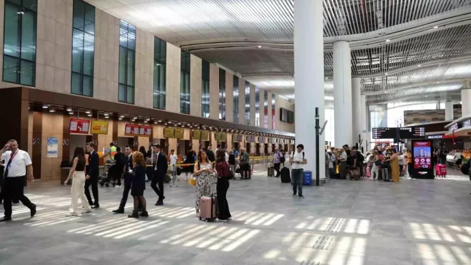 Cukurova Uluslararasi Havalimani 10 Ayda 45 Milyon Yolcu Agirladi