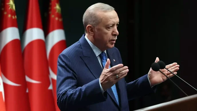 Cumhurbaskani Erdogan Kabine Toplantisinin ardindan millete seslendi 1