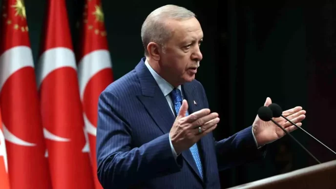 Cumhurbaskani Erdogan Yolun sonunda kardeslik vardir kalkinma vardir baris huzur