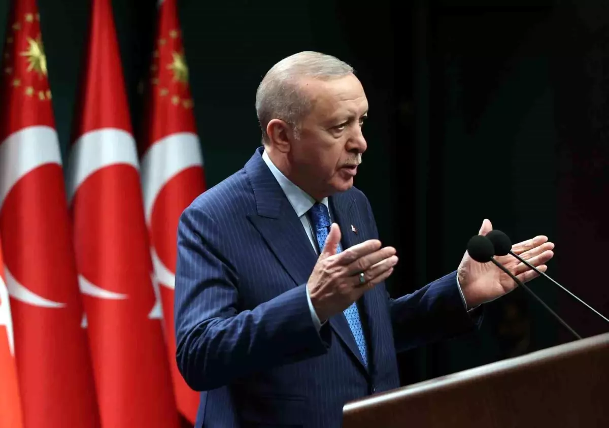 Cumhurbaskani Erdogan Yolun sonunda kardeslik vardir kalkinma vardir baris huzur