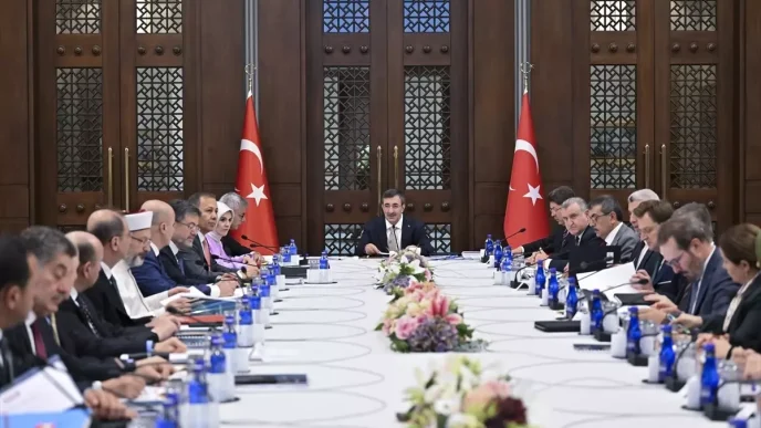 Cumhurbaskani Yardimcisi Yilmaz Bagimlilikla Mucadele Yuksek Kurulu Toplantisinda konustu Aciklamasi