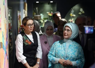 Emine Erdogan Umraniye Cevre Senligine katildi