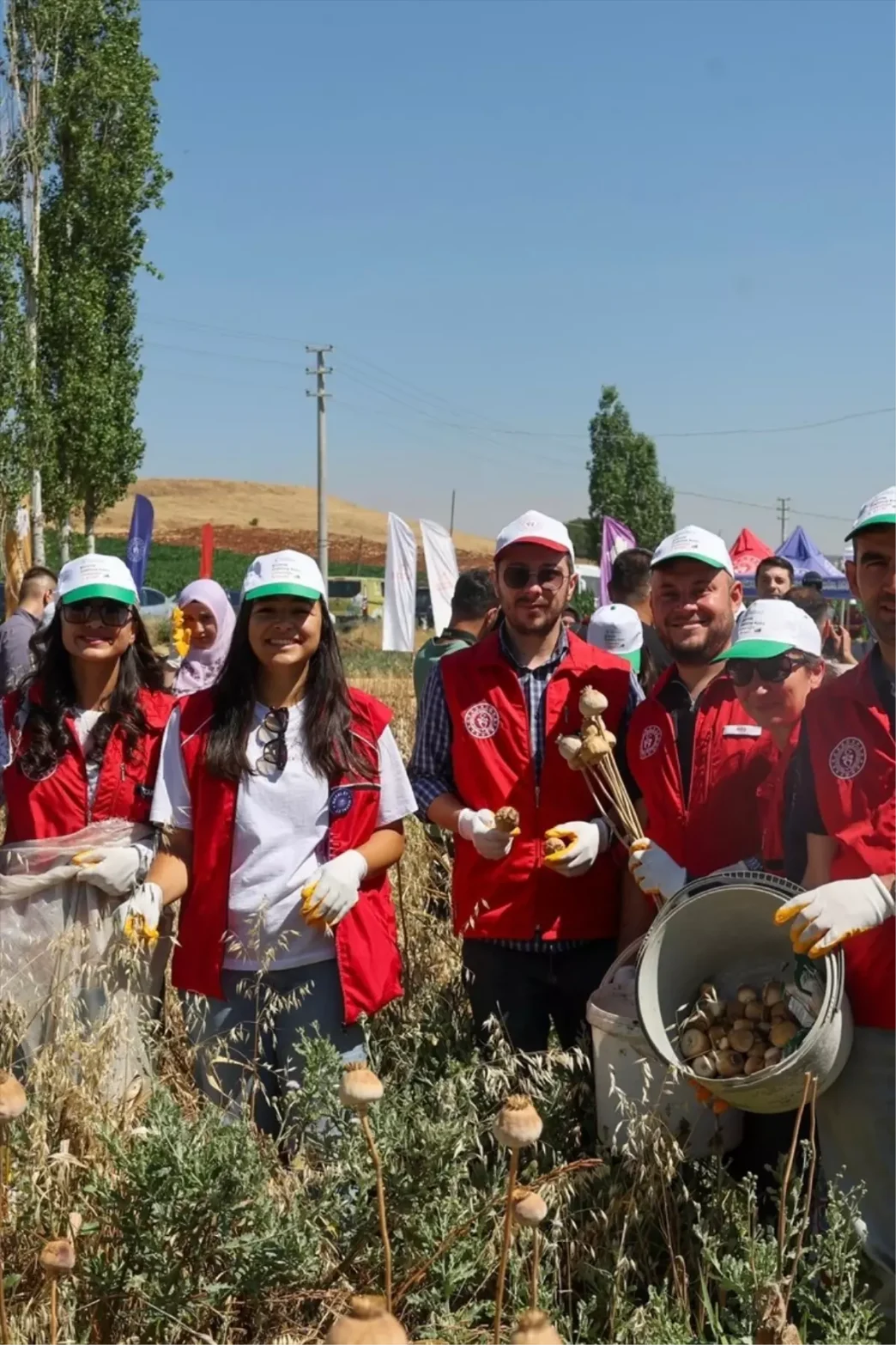 Genclik ve Spor Bakanligindan Gonullu Hasat Etkinligi