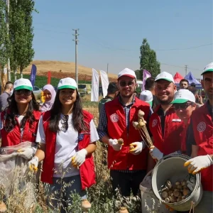 Genclik ve Spor Bakanligindan Gonullu Hasat Etkinligi