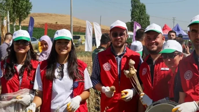 Genclik ve Spor Bakanligindan Gonullu Hasat Etkinligi