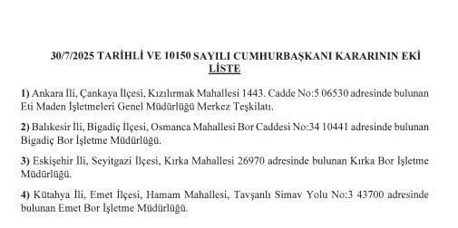 Grev kararı Cumhurbaşkanı kararı ile 60 gün ertelendi