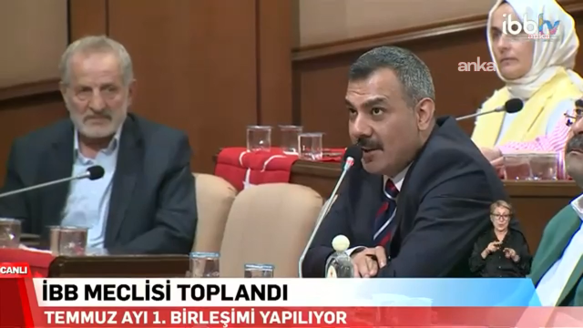 İBB Meclisi'nde tansiyon yükseldi! Nuri Aslan'dan MHP'li Ayhan'a sert tepki
