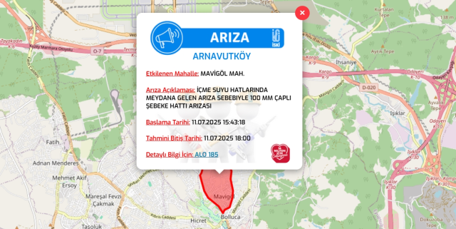 İstanbul ARNAVUTKÖY su kesintisi! 11-12 Temmuz İSKİ Arnavutköy su kesintisi ne zaman bitecek, sular ne zaman gelecek?