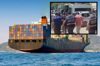 Izmirde sira disi olay Dolandiricilar sert kayaya carpti