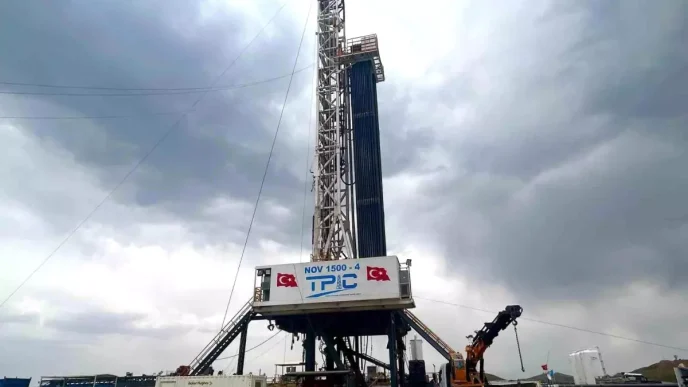 Kato Daginda petrol heyecani 2 bin 800 metreye inildi