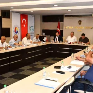 Kayseri Ticaret Borsasi Temmuz Ayi Meclis Toplantisi Gerceklestirildi