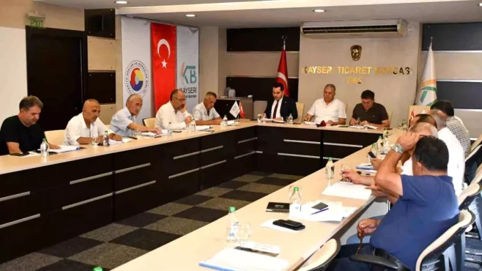 Kayseri Ticaret Borsasi Temmuz Ayi Meclis Toplantisi Gerceklestirildi