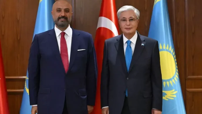Kazakistan ve Turkiye 490 Milyon Dolarlik Yatirim Anlasmalari Imzaladi
