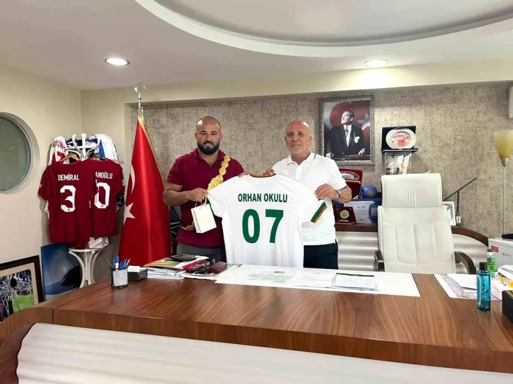 Kirkpinar Baspehlivani Orhan Okulu Alanyaspor Baskanini Ziyaret Etti