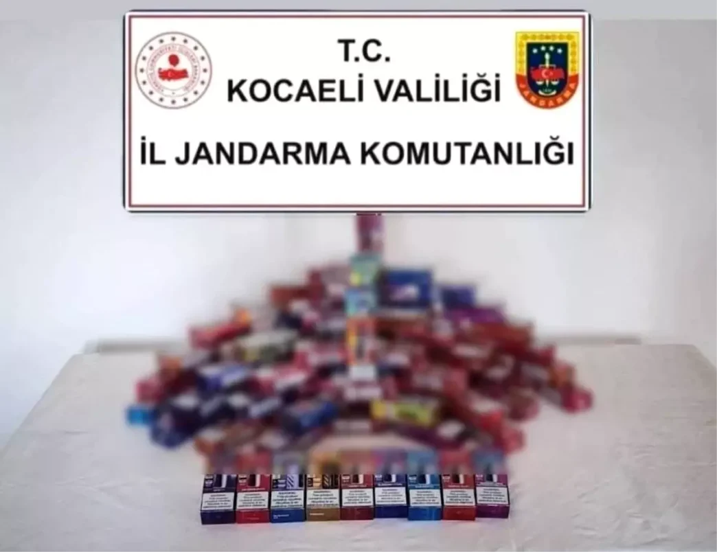 Kocaelide 47 Milyon TL Degerinde Kacak Tutun Operasyonu