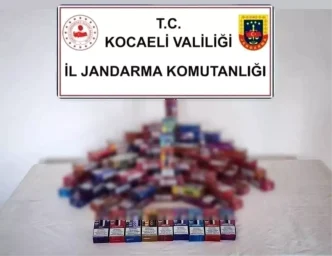 Kocaelide 47 Milyon TL Degerinde Kacak Tutun Operasyonu