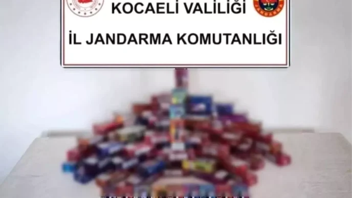 Kocaelide 47 Milyon TL Degerinde Kacak Tutun Operasyonu