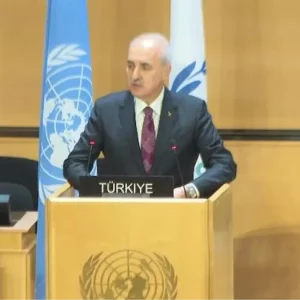 TBMM Baskani Kurtulmustan Kuresel Adalet Vurgusu