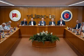 TURK IS Baskani Atalay Grev Iscilerin Haklari Icin Aractir