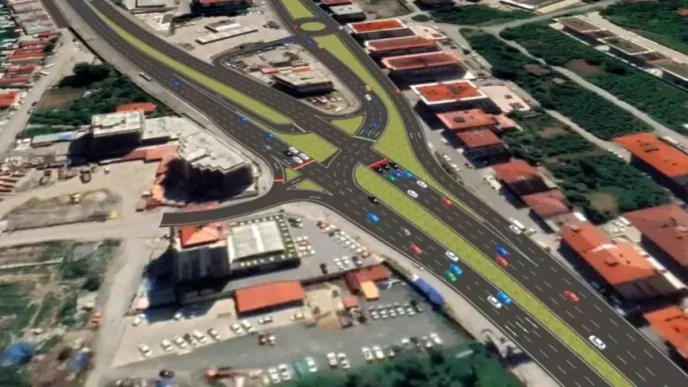 Trabzon Yomrada Yeni Nesil Kavsak Projesi ile Trafik Sorununa Cozum