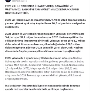 Turkiye Ihracati Rekor Kiriyor Bakan Bolat Aciklamalarda Bulundu