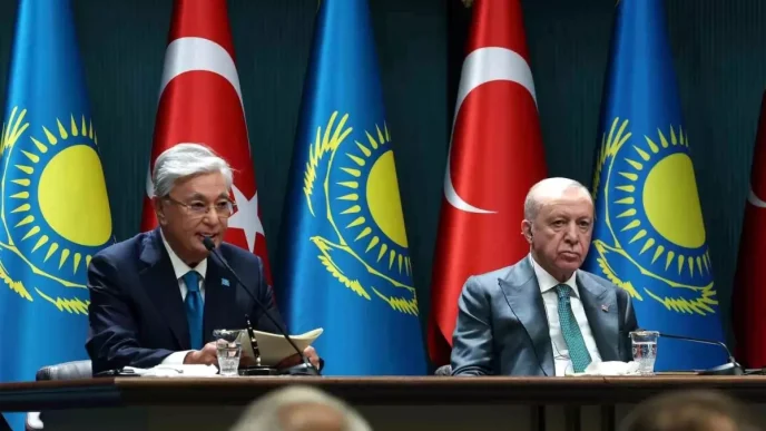 Turkiye ile Kazakistan Arasinda 20 Anlasma Imzalandi