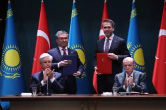 Turkiye ve Kazakistan arasinda enerji alaninda isbirligi anlasmasi imzalandi
