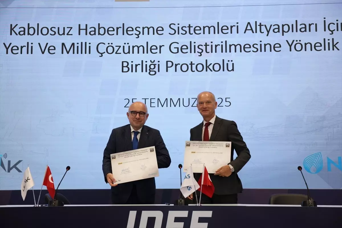 ULAK ve Netastan Milli Haberlesme Altyapilarina Yonelik Stratejik Isbirligi