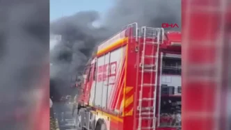 UMRANIYE DUDULLUDA IETT OTOBUSU YANDI 2