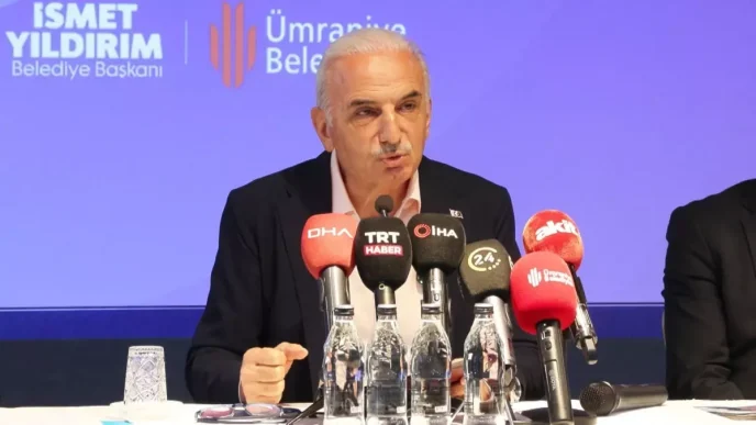 Umraniye Belediye Baskani Yildirimdan Topagacindaki kentsel donusum surecine iliskin aciklama