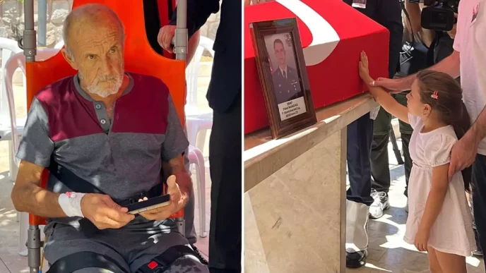babasi cenazeye sedyeyle getirildi sehit kizinin 18829176 7229 amp