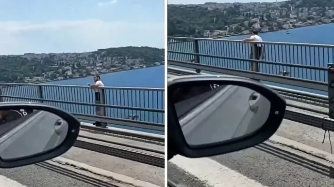 15 Temmuz Sehitler Koprusunden atlayan kisi hayatini kaybetti