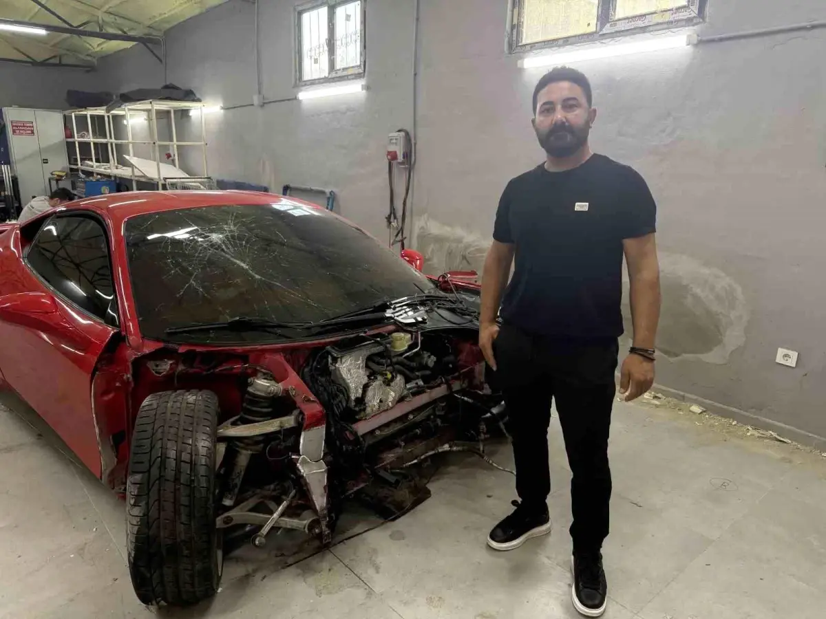 17 Milyon Liralik Ferrari ile Kaza Usta Hakan Yilmaz Aciklamalarda