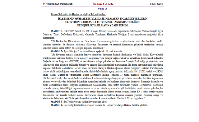 RESMİ GAZETE KARARLARI | 14 Ağustos 2025 Resmî Gazete kararları neler, atama kararları açıklandı mı?