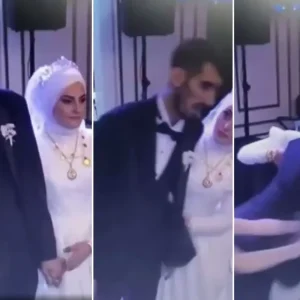 2 gundur uyumayan damat pasta kesilirken yere yigildi