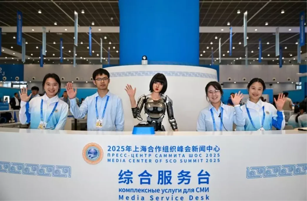 2025 Shanghai Isbirligi Orgutu Zirvesi Medya Merkezi Acildi