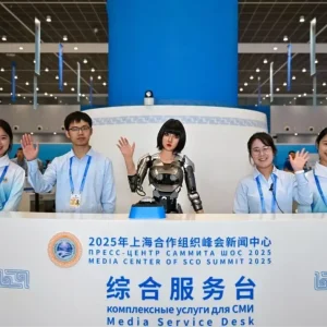 2025 Shanghai Isbirligi Orgutu Zirvesi Medya Merkezi Acildi