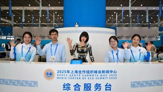 2025 Shanghai Isbirligi Orgutu Zirvesi Medya Merkezi Acildi