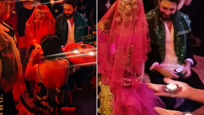 3 Agustosta nikAh var Unlu ciftin kina gecesi goruntuleri sizdi