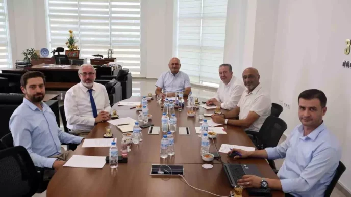 30 Agustos Organize Sanayi Bolgesi Yonetim Kurulu Toplantisi Gerceklestirildi