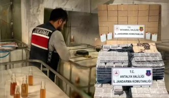 81 Ilde Kacak Alkol Operasyonu 121 Gozalti