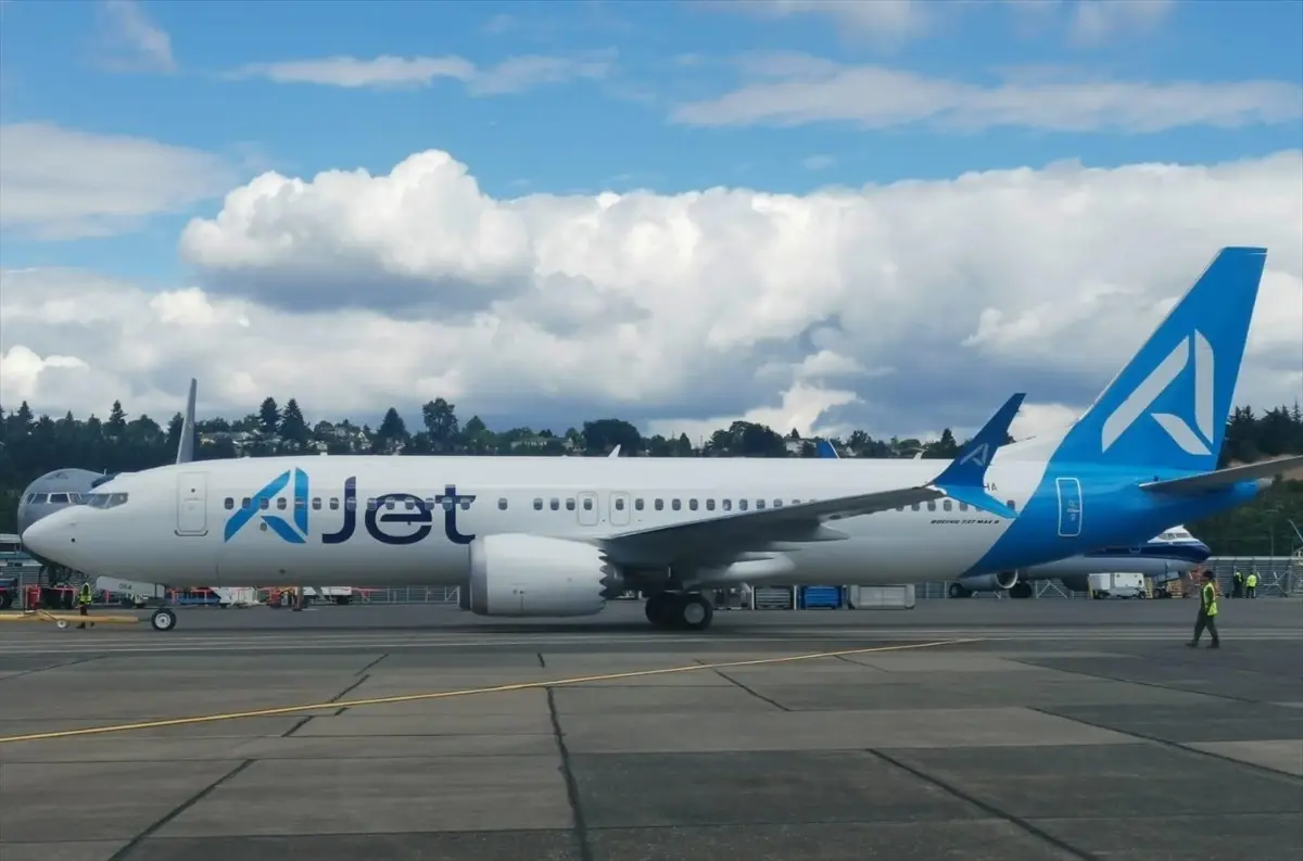 AJet Filoya Yeni Boeing 737 8 MAX Ucagini Katmaya Basladi