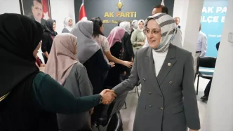 AK Parti Ankara Milletvekili Lutfiye Selva Camdan Polatliya ziyaret