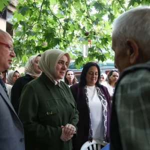 AK Parti Kadin Kollari Baskani Ercan Bursada orman yanginindan etkilenen