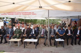 Adalet Bakani Tunc Amasra dogal gaz verme torenine katildi Aciklamasi