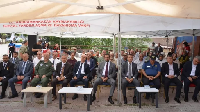Adalet Bakani Tunc Amasra dogal gaz verme torenine katildi Aciklamasi