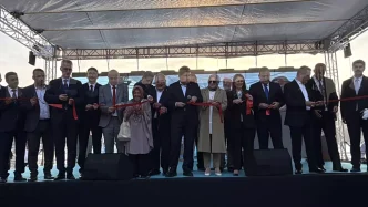 Adalet Bakani Tunc Kumlucada Toplu Acilis Torenine Katildi