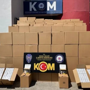 Adanada 79 Milyon Kacak Makaron Ele Gecirildi